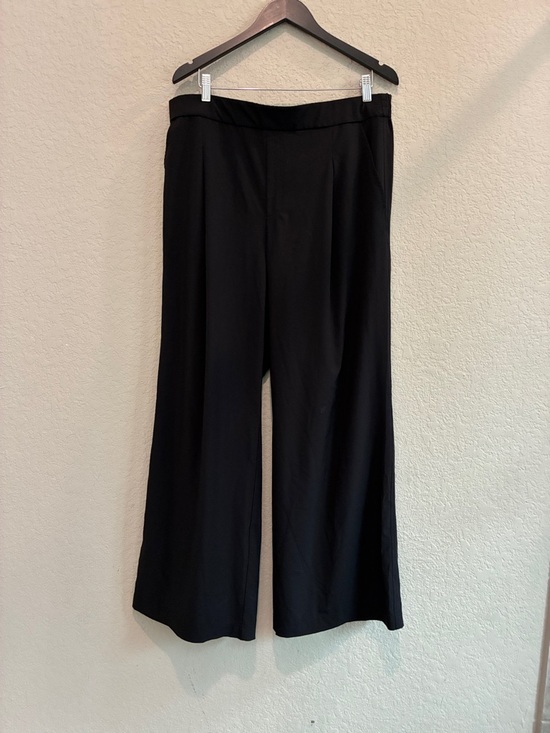 Lou & Grey Pants - Lou & Grey Black Wide-Leg Pull-On Pants